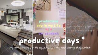 productive day in my life | tiktok compilations