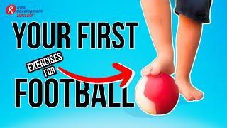 BAREFOOT Football Training For Beginners (Soccer Training) EXERCISES TRAINING DRILLS SKILLS