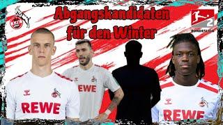 1. FC Köln Sorgenkinder/Abgangskandidaten für den kommenden Winter! Wer hat keine Zukunft beim FC?