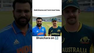 Rohit and Travis friendly fight in dubai