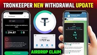 Tronkeeper New Update | Tronkeeper Usdt Withdraw Received | Tronkeeper Usdt Withdrawal Process