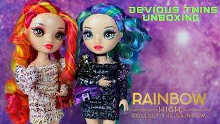 Rainbow High Twins Unboxing !!! Laurel & Holly