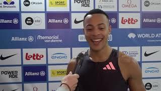 Sasha Zhoya Wins Diamond League 110m Hurdles Final With 13.16 In Brussels [Interview]