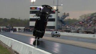 4000hp CORVETTE TAKES FLIGHT !!! Tulsa Raceway Park