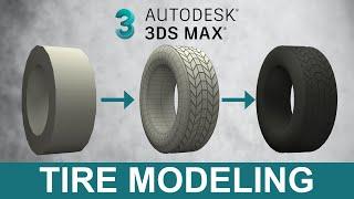 Tire Modeling | 3ds Max Tutorial