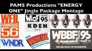 PAMS Productions "ENERGY ONE" Radio Jingle Montage   Mid 1970s