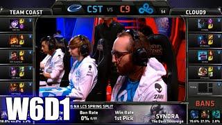 Coast vs Cloud 9 | S5 NA LCS Spring 2015 Week 6 Day 1 | CST vs C9 W6D1G1 VOD