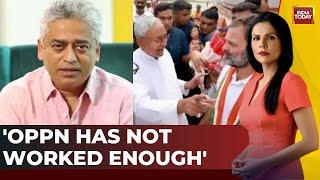 Watch India Today's Rajdeep Sardesai Opines About Opposition's Narrative Against Modi Govt