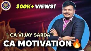 CA Vijay Sarda Motivation| CA Motivation | Motivation for CA Students | Shubham Gupta