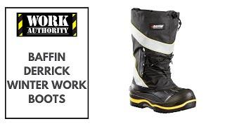 Baffin Derrick Mens Composite Toe Winter Work Boots   POLAMP02