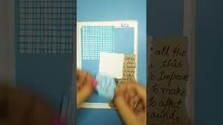 Blue (Journal) Craft with Ayushi️️