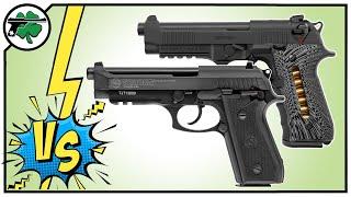 Girsan Regard  vs Taurus PT92  9mm Handgun Bench Compare