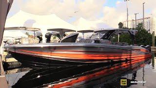 2021 Marine Technology MTI SV42 1800hp Power Boat Walkaround - 2020 Fort Lauderdale Boat Show