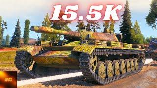 T-100 LT  15.5K Spot Damage & Panhard EBR 105  16K Spot + Damage  World of Tanks