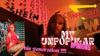 MY UNPOPULAR OPINIONS( probably popular)| MUST WACTH!!!! | Bri Nicole|