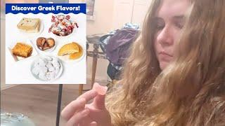 Tasting Sweet GREEK Snacks with Daughter & Mom (Universal Yums Review off Amazon)