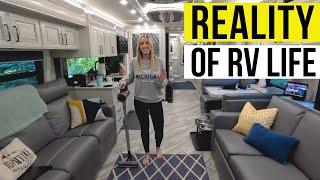 AGE GAP couple living in an RV full time | Day in the life