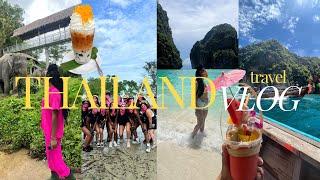 THAILAND TRAVEL VLOG!  Phuket, Phi Phi Islands, Elephant Sanctuary, ATVs + more!