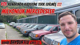 Sokak Kenarına Terk Edilmiş Milyonluk Mercedesler !! Sahibi Bayburtlu Çıktı LOST PLACE