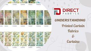 Printed Curtain Fabrics - What Are They - Differences in Basecloths at Direct Fabrics