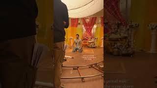 Abhishek malik amazing act at shoot