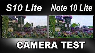 Samsung Galaxy S10 Lite VS Samsung Galaxy Note 10 Lite Camera Test | S10 Lite VS Note 10 Lite