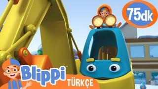 Blippi Karla Mücadele Aracını Keşfediyor ️ | Blippi Türkçe - Çocuklar için Eğitici Videolar