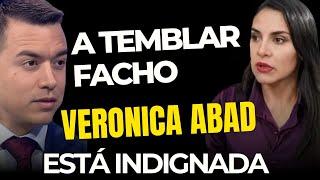 TIEMBLA NOBOA: Vicepresidenta lo mando al c4raj0 al Facho. Luchará por el respeto