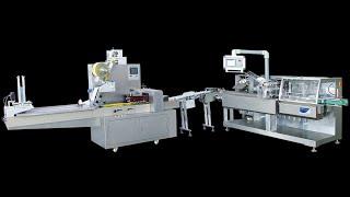 Molasses tobacco packaging line｜Flow wrapper&cartoning machine for hookah shisha