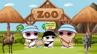 Bubu Dudu’s Zoo Adventure  | Leo and Ruby’s Fun Day Out | BubuDudu | Peachgoma @BubblyDudu
