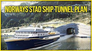 World's First Full Scale Ship Tunnel in Norway - All About Norway's Stad Ship Tunnel Project