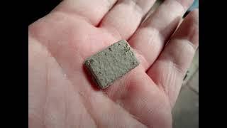 1/12th scale DIY roof tiles/slates using the MINACO mould