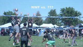 NWF vs. ??? 3rd set. Wasn't able to capture 1st and 2nd set. Labor Day Weekend in MN 2025