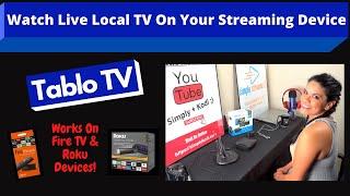 Watch And Record Live Local TV On Your Streaming Devices With Tablo TV!