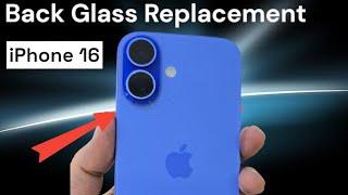 iPhone 16 Back Glass Replacement Work. Zorba mobile. Low Cost repair iPhone Glass.