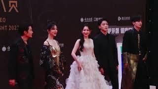 杨紫 张晚意 檀健次 腾讯视频星光大赏 《长相思》剧组 红毯 Yang Zi Zhang Wanyi Tan Jianci Tencent  All Star Night Red Carpet