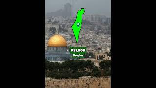 What if Israel and Palestine United a Single Independent country | Country Comparison | Data Duck