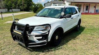 I Won This Ford Explorer Police Car for $2000 and use it to Scare People! *IT WORKS*