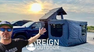 Reign Outdoor | 270 Awning | Off-Suite Privacy Tent | Roof Top Tent | Overlanding ~ Camping