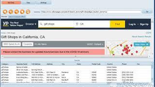 Yellow Page Scraping | Web Scraping | Extracting large amount of data from Tools 30% OFF TODAY