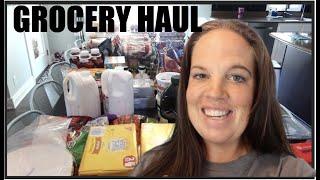 Once-A-Month Grocery Haul for our LARGE FAMILY - RV style!