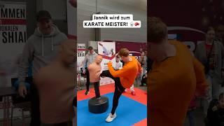 KARATE MEISTER!  #karate #jannikfreestyle