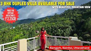 Property For Sale: 3BHK Duplex Villa|Ramgarh|Nainital|UttarakhandProperty.com|#53