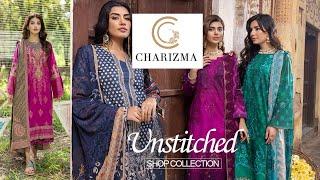 Charizma  New Unstitch Winter Collection ||Dreamart Collection by Sana