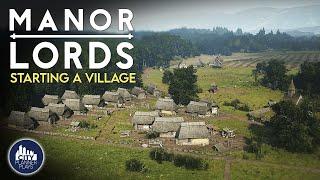 Let's Build a Medieval Village in Manor Lords to see if it lives up to the Hype! | Ep. 1