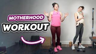 Motherhood Workout: Baby Wearing-Friendly Full Body Exercise Routine