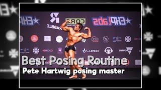 One of the best bodybuilding posing routines