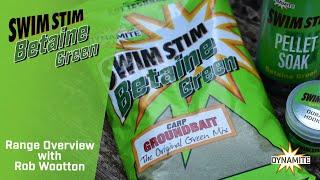 Dynamite Baits Swim Stim Betaine Green Range - With Rob Wootton