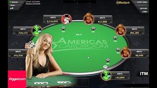  BECOME THE TARGET WITH AMERICAS CARDROOM | ACR POKER |  Rigged 36