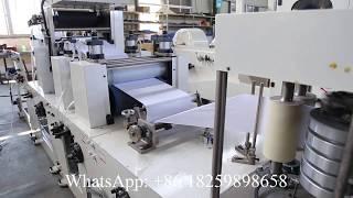 Automatic serviette tissue paper making machine